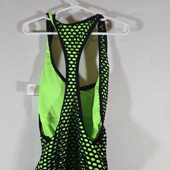 Women's Xhilaration 1 pc Swim Suit, New With Tags, Green And Black Small - Picture 8 of 8